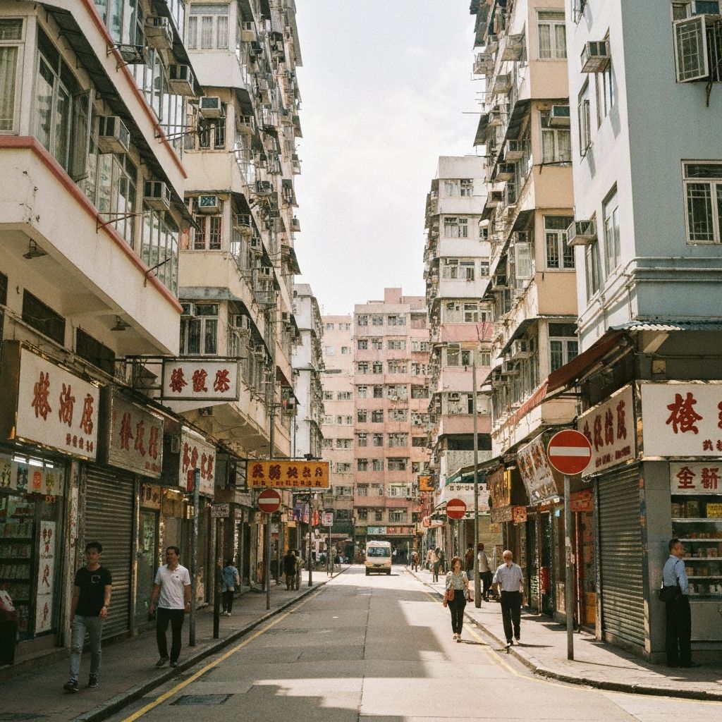 Cheung Sha Wan local shops